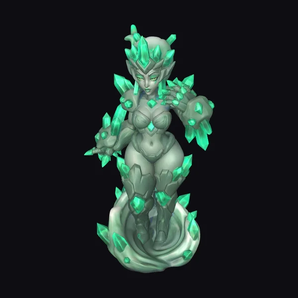 Emerald Crystal Guardian