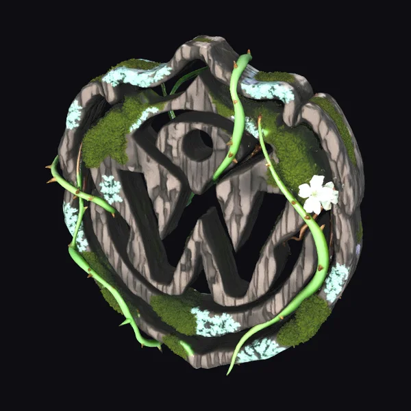 Woodland Mossy Emblem