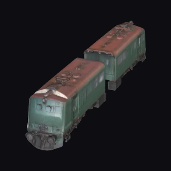 Abandoned Train Carriages