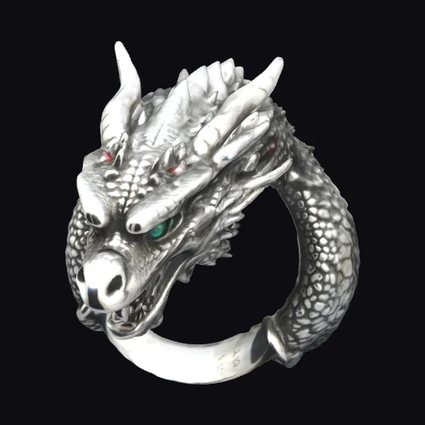 Dragon Head Ring