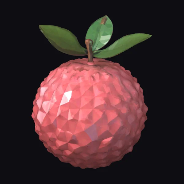 Faceted Lychee Fruit
