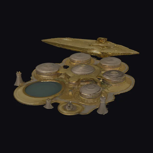 Ancient Gold Artifact Box