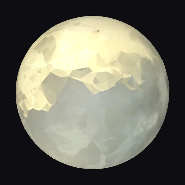 Low Poly Moon Surface