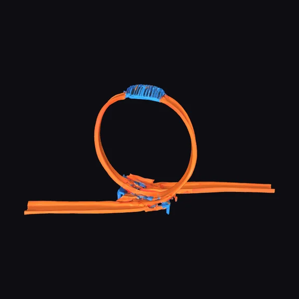 Orange Loop Track Set