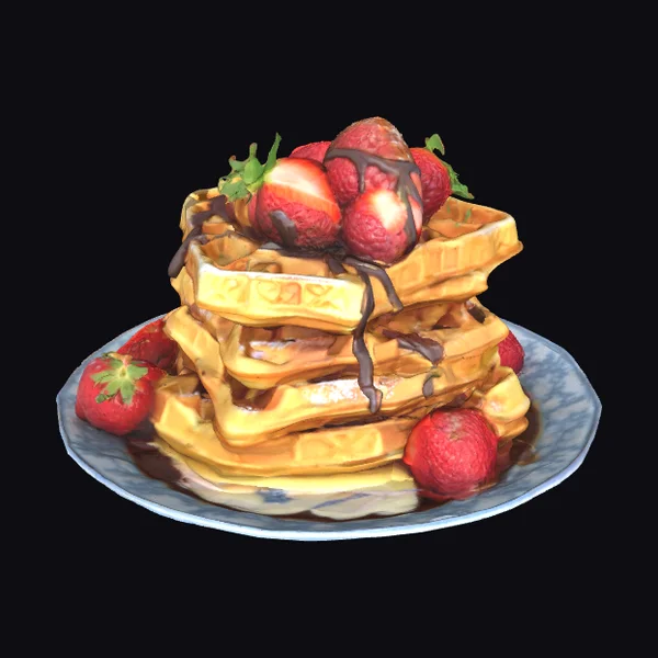 Belgian Waffle Stack