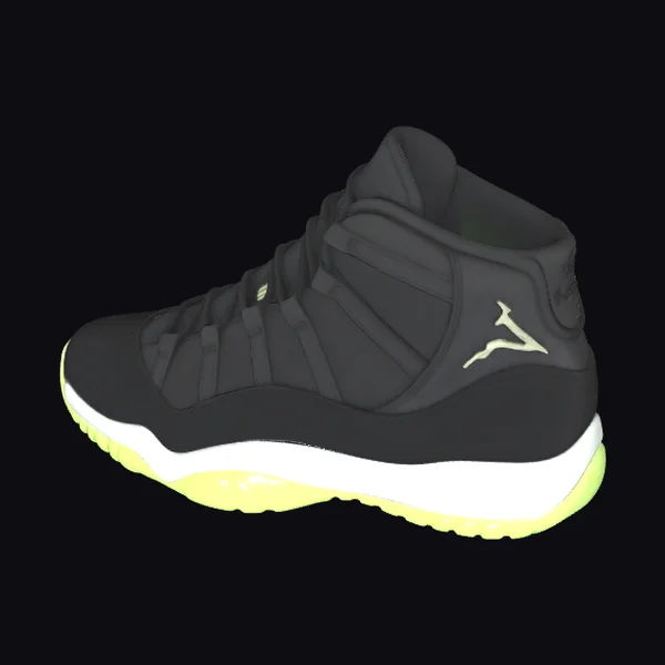 Black High Top Sneaker