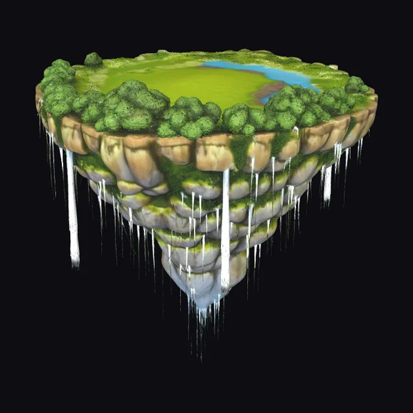 Floating Island Landscape
