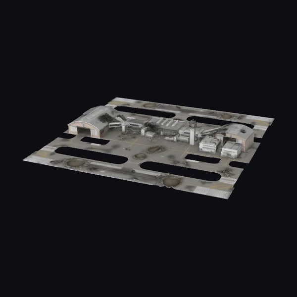 Abandoned Airfield Platform