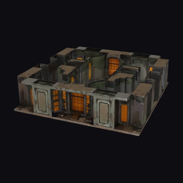 Abandoned Industrial Interior