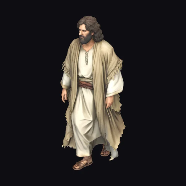 Ancient Man with Beard