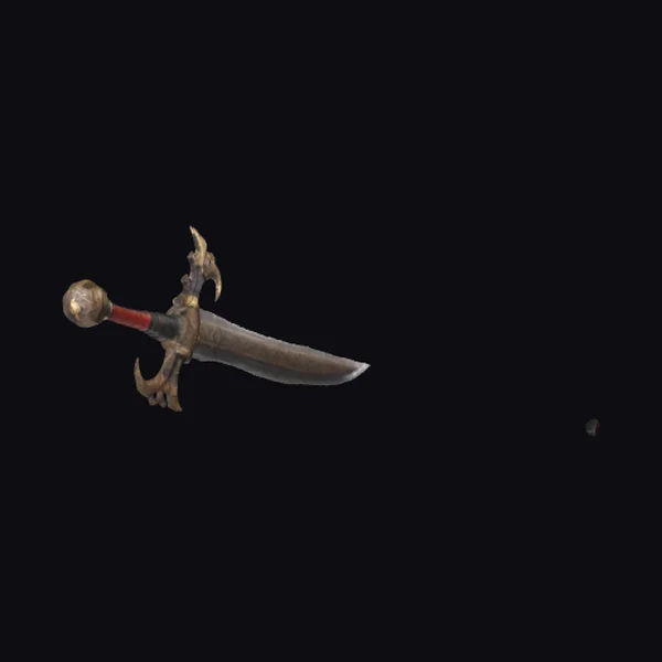Ancient Dark Steel Sword