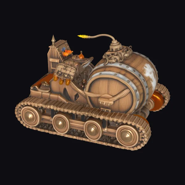 Wooden War Tank