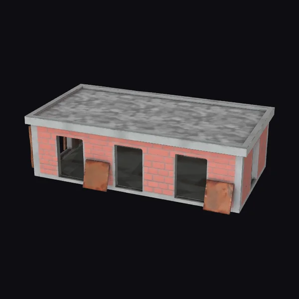 Abandoned Brick Shelter