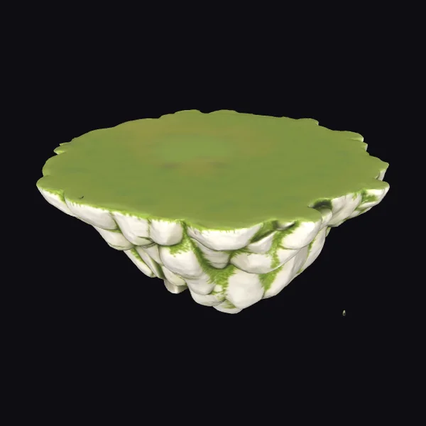 Floating Green Landmass