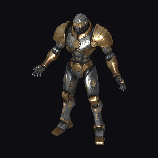 Armored Humanoid Robot