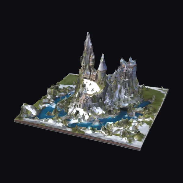 Fantasy Castle Diorama