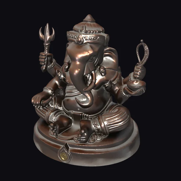 Bronze Ganesha Idol