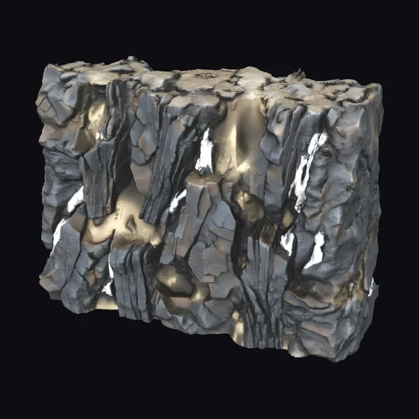 Ancient Slag Wall Ruin