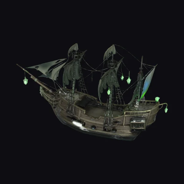 Abandoned Pirate Ghost Ship