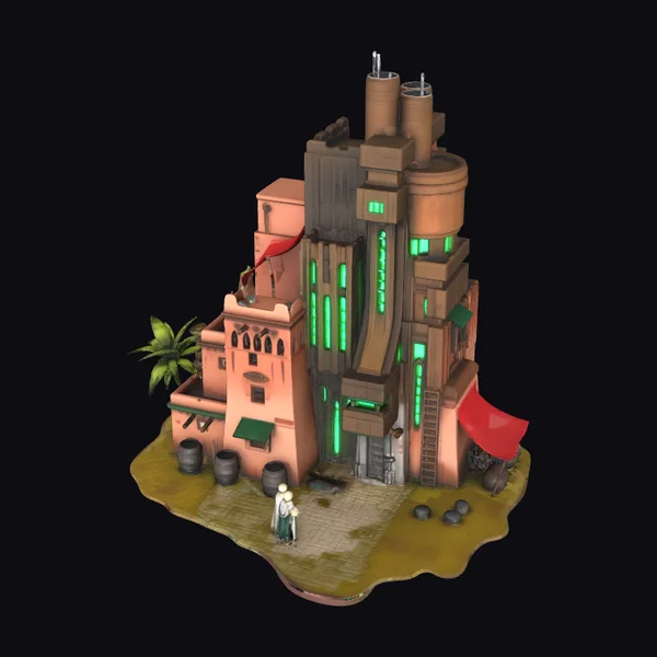 Cyber Oasis Tower