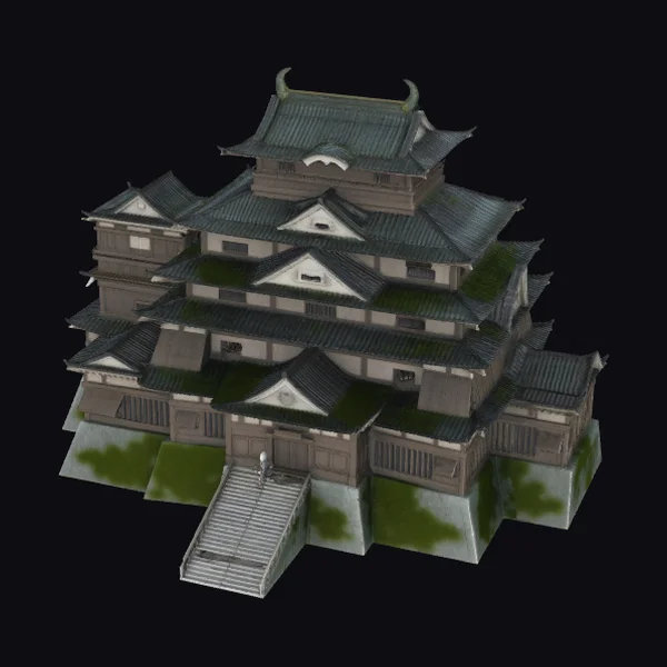 Ancient Japanese Fortress