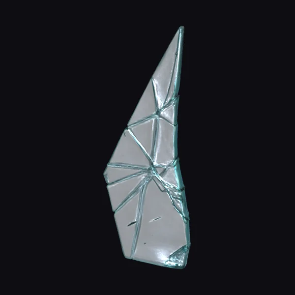 Shattered Glass Fragment
