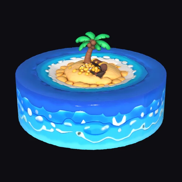 Treasure Island Cake