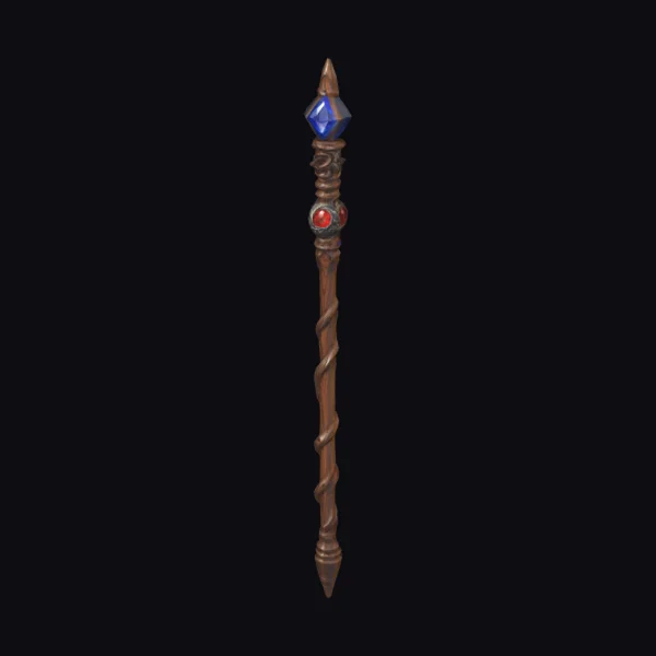 Wooden Mage Staff
