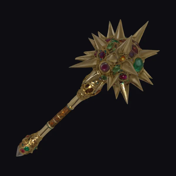 Ornate Spiked Morningstar