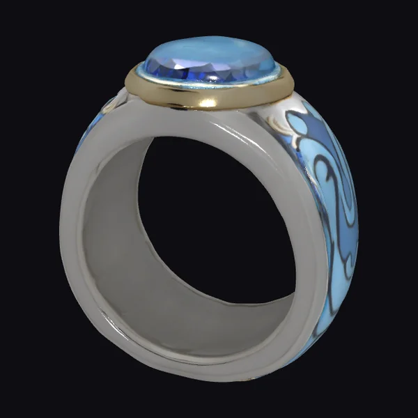 Oceanic Gem Ring