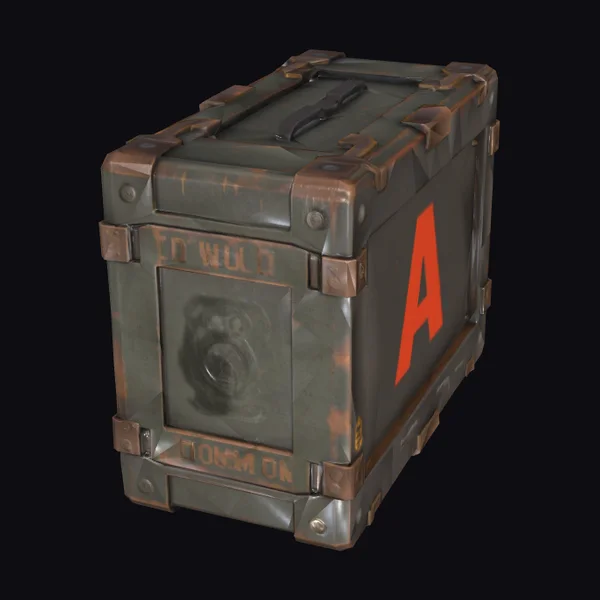 Rusty Ammo Crate