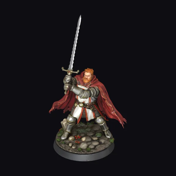 Armored Knight with Sword