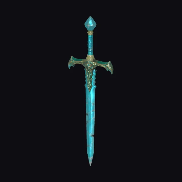 Emerald Sword with Jewel