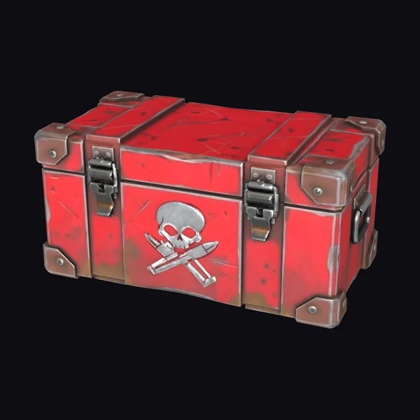 Red Ammo Box
