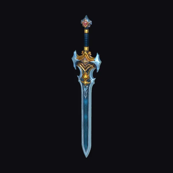 Ornate Blue Sword