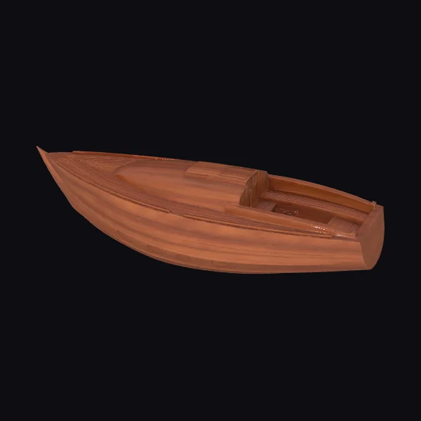 Wooden Small Boat