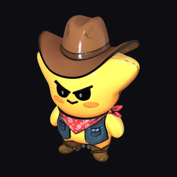 Angry Star Cowboy
