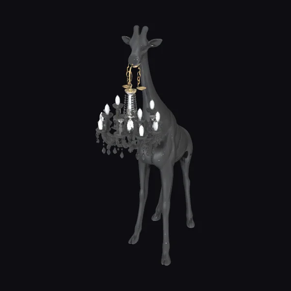 Black Giraffe Chandelier
