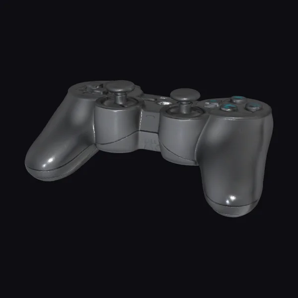 Gray Gaming Controller