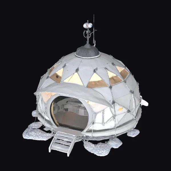 Arctic Geodesic Dome Shelter