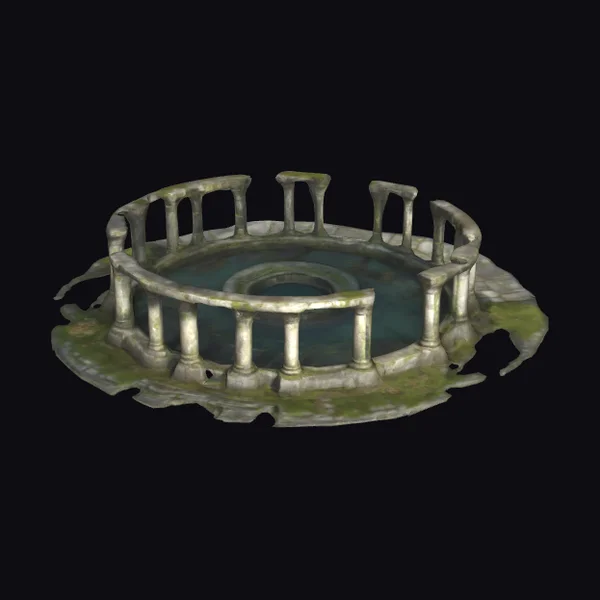 Ancient Circular Stone Ruin