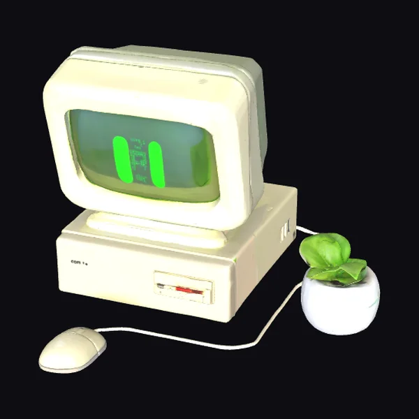 Retro Computer Setup