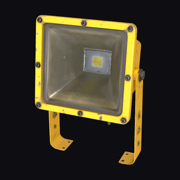 Yellow Construction Site Floodlight