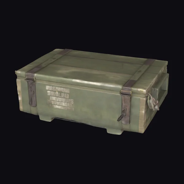 Military Ammo Storage Crate
