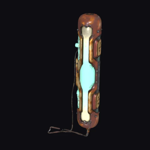 Broken Futuristic Neon Module