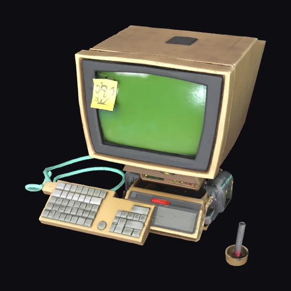 Retro Computer Setup