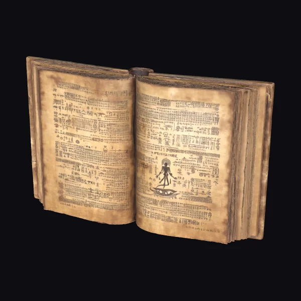 Ancient Open Book
