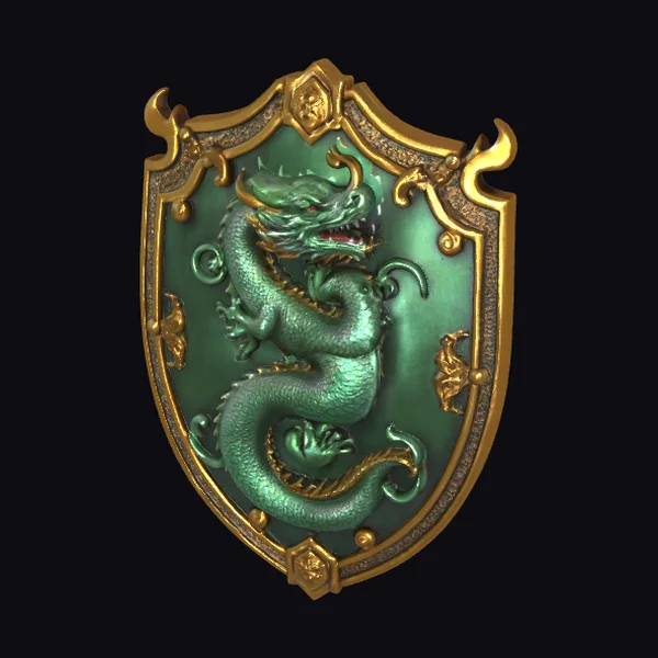 Jade Dragon Shield