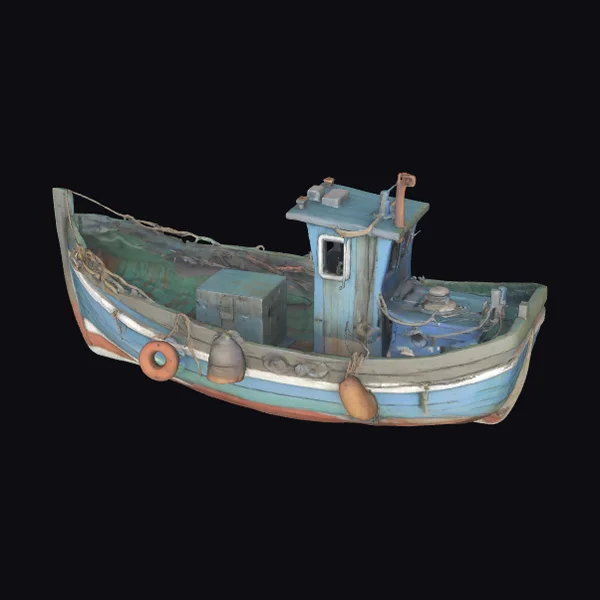 Weathered Fishing Boat