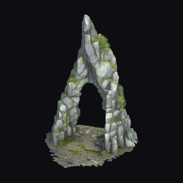 Ancient Stone Arch Ruin